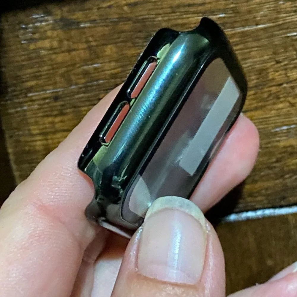 40mm Apple Smart Watch Series 5 Fashion Protective Case Shiny Dark Green Bumper